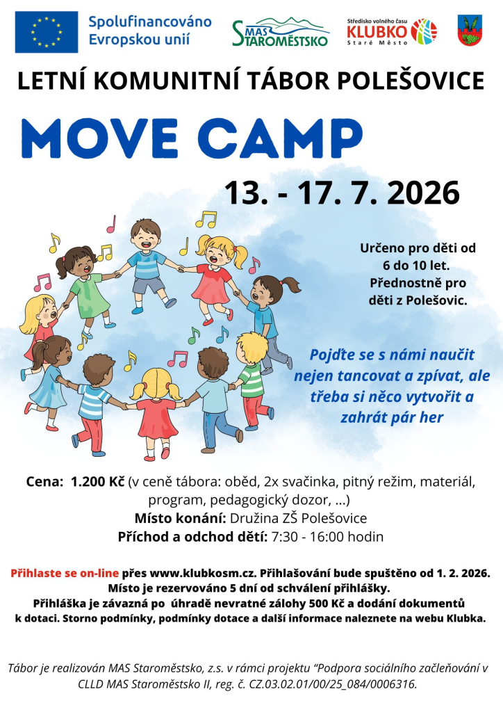 POLEŠOVICE_Move camp - DOTOVANÝ