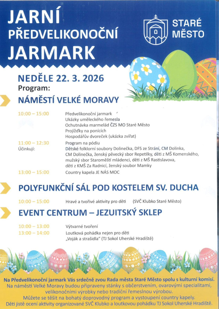 Předvelikonoční jarmark