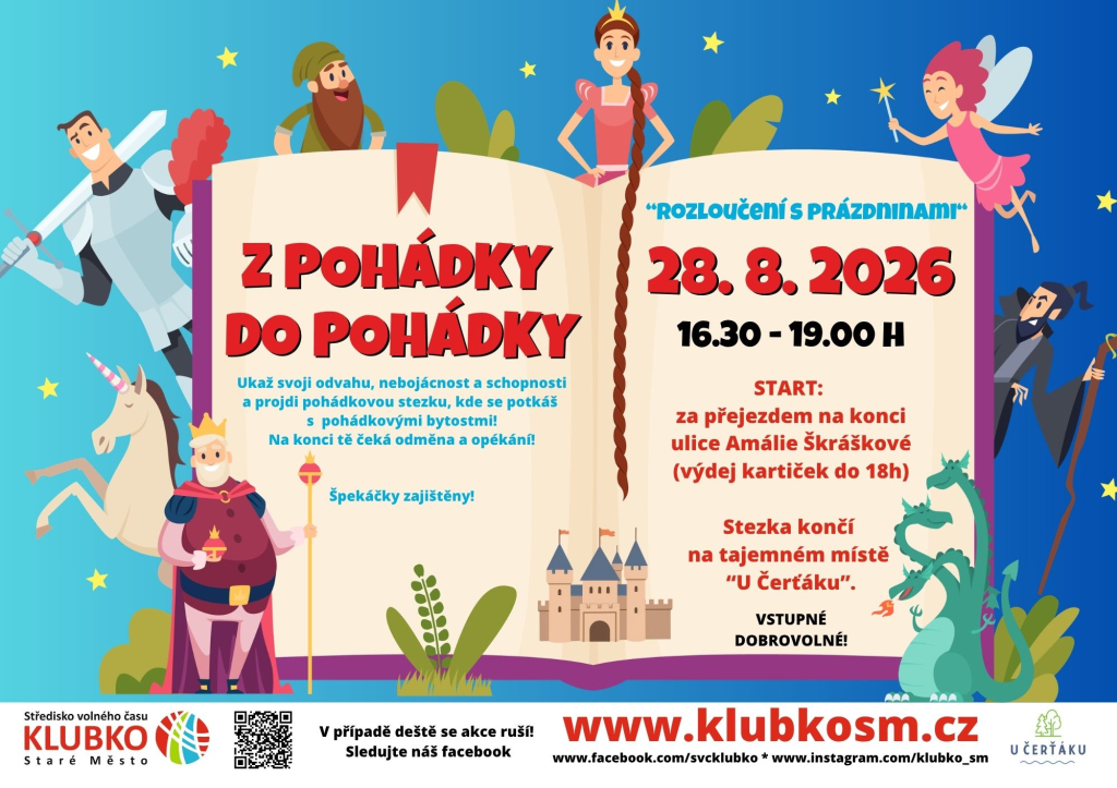 Rozloučení s prázdninami <br> Z POHÁDKY DO POHÁDKY