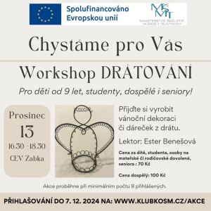 KA - workshop DRÁTOVÁNÍ