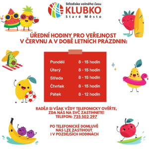 Kdy nás zastihnete od června do srpna