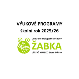 Výukové programy CEV Žabka 2025/26