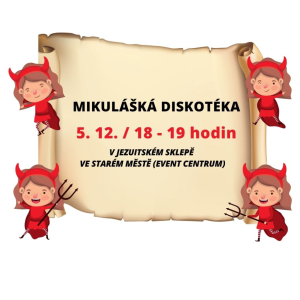 Mikulášská diskotéka pro děti